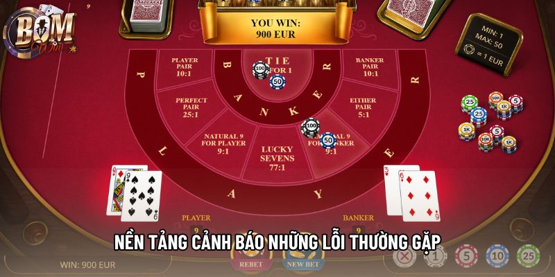 Nền tảng cảnh báo những lỗi thường gặp