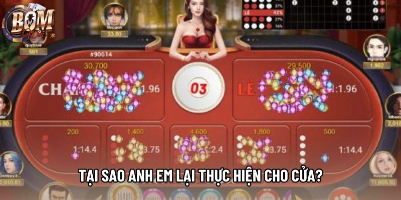 Tại sao anh em lại thực hiện cho cửa?
