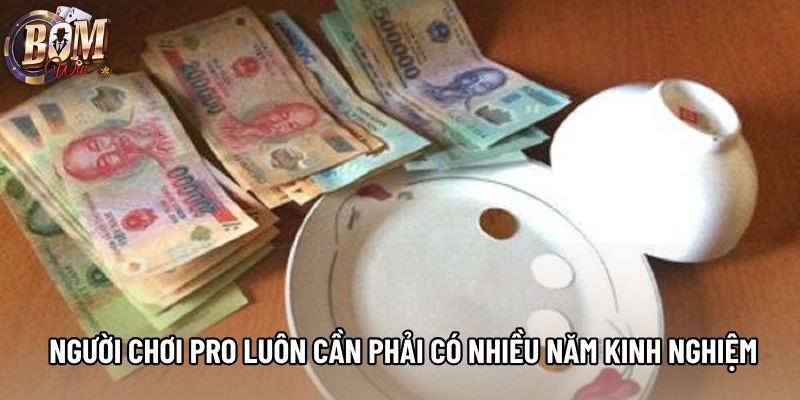 Để trở thành người chơi Pro cần phải có nhiều năm kinh nghiệm