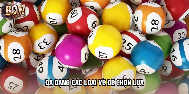 Đa dạng các loại vé để chọn lựa